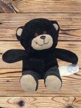 2006 McDONALDS TOY BUILD-A-BEAR WORKSHOP "DIMPLES TEDDY" MINI BLACK BEAR